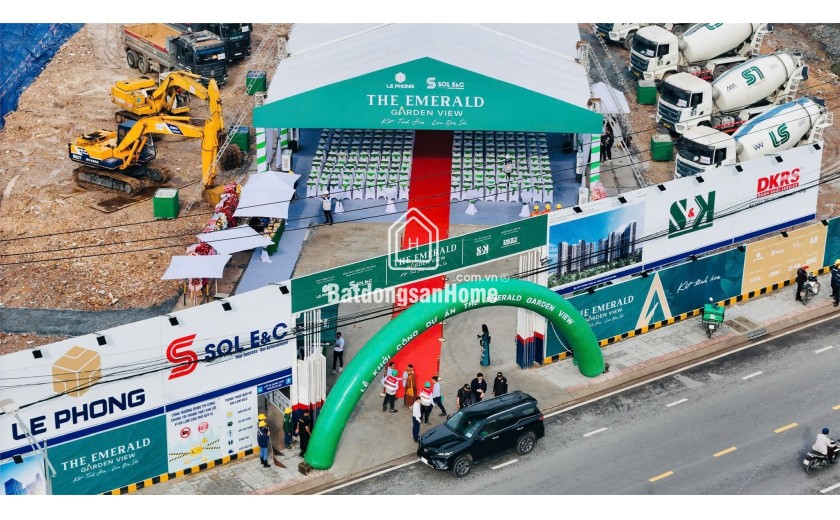 EMERALD GARDEN VIEW – Chuẩn sống đôi xanh giữa lòng Thuận An, Bình Dương chỉ 35tr/m2